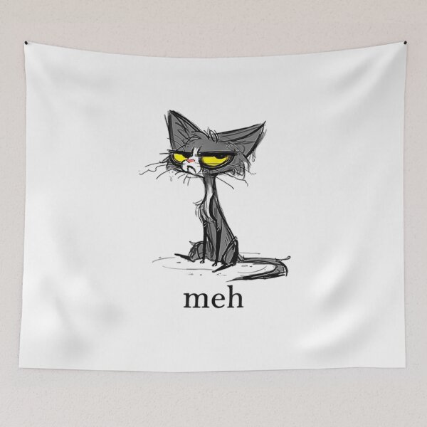 Item preview, Funny Meh Cat Lovers designed and sold by nicholsongregor.