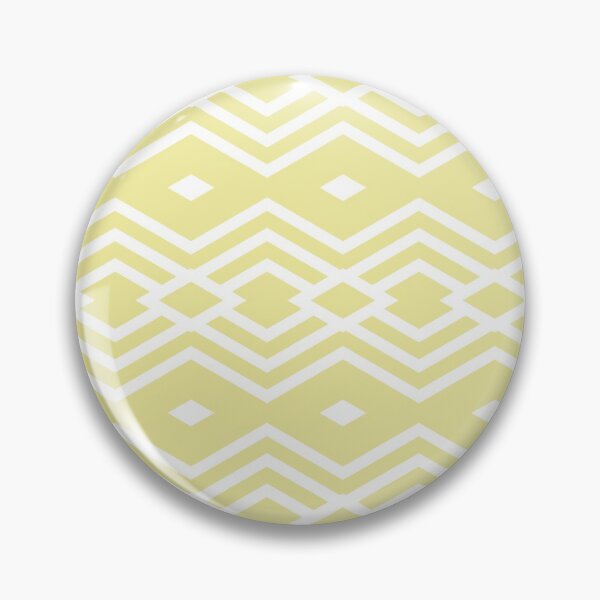 Item preview, Yellow and White Horizontal Stripe Diamond Pattern Coordinates w/ Coloro / WGSN 2022 Spring / Summer Trending Color Butter 040-86-20 designed and sold by ColorOfTheYears.