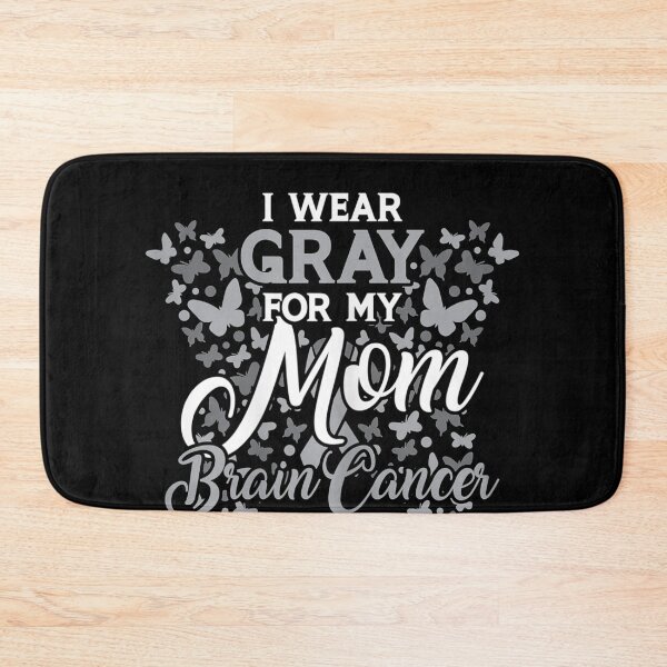 Item preview, Gray Ribbon Brain Cancer Awareness Survivor Fighter  designed and sold by CadellShop.