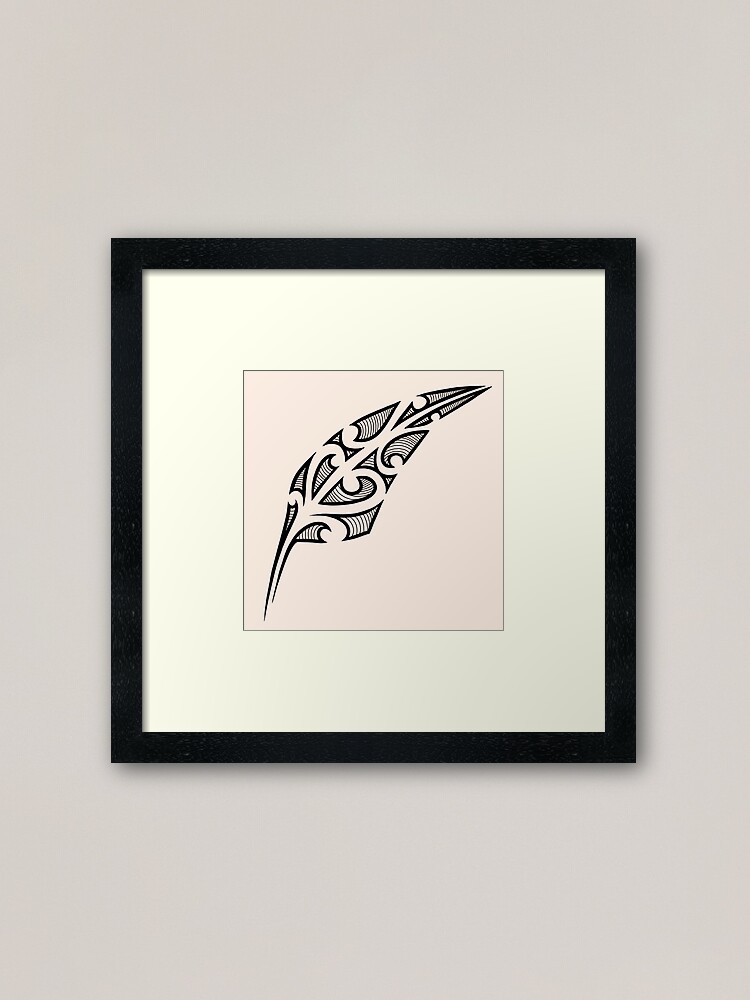 Hei Matau, Maori Hook design meaning Prosperity Art Board Print for Sale  by Kiwidom