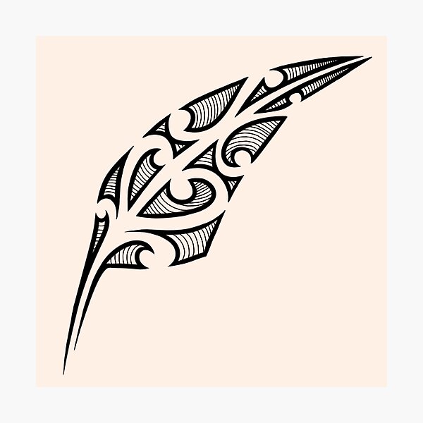Item preview, Maori new zealand silver fern designed and sold by attracdionz.