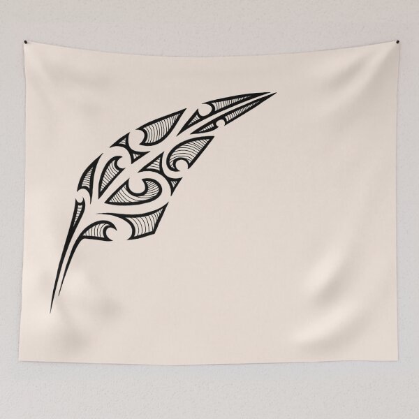 Item preview, Maori new zealand silver fern designed and sold by attracdionz.