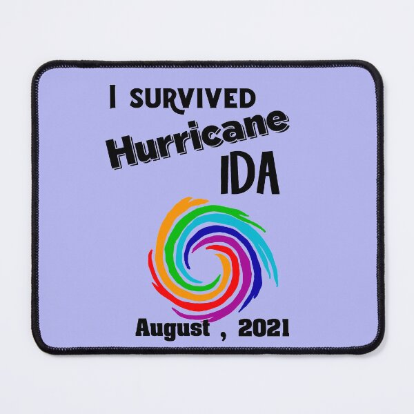 Item preview, Cool I Survived Hurricane Ida Design designed and sold by Nature's Fancy.