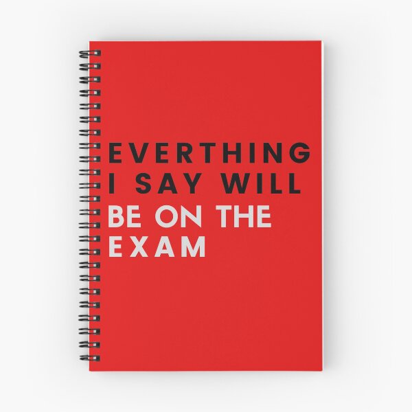 Item preview, Everything I say will be on the exam designed and sold by Oreo2020 Creations.
