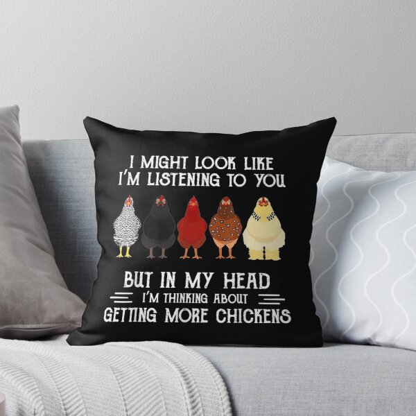 Item preview, Chickens I Might Look Like Im Listening To You But In My Head designed and sold by nicholsongregor.