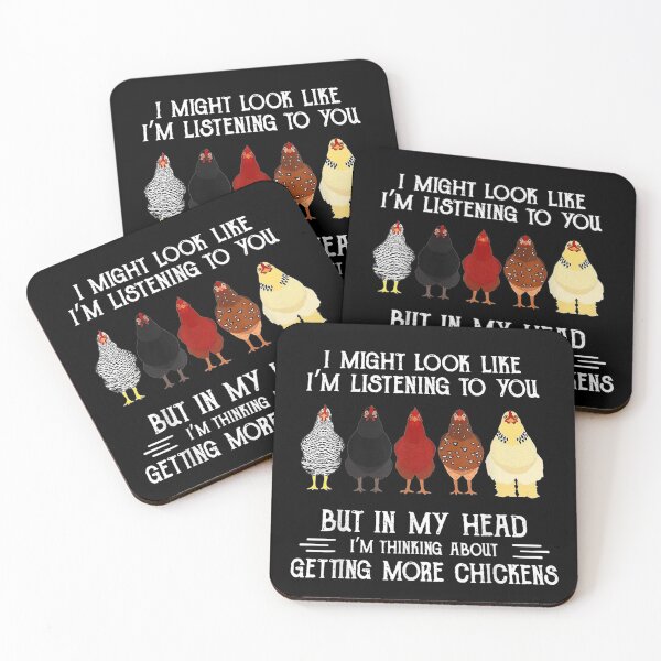 Item preview, Chickens I Might Look Like Im Listening To You But In My Head designed and sold by nicholsongregor.