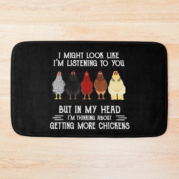 Item preview, Chickens I Might Look Like Im Listening To You But In My Head designed and sold by nicholsongregor.