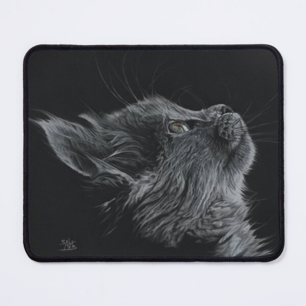 "Curiosité" par Sab Arts Tapis de souris