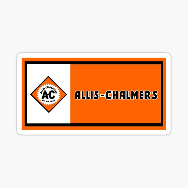 LOGO - TRACTEURS "ALLIS-CHALMERS" Sticker