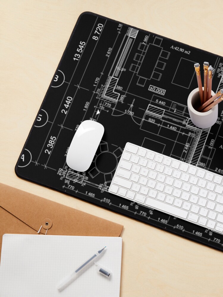 "Detailed architectural private house floor plan, apartment layout