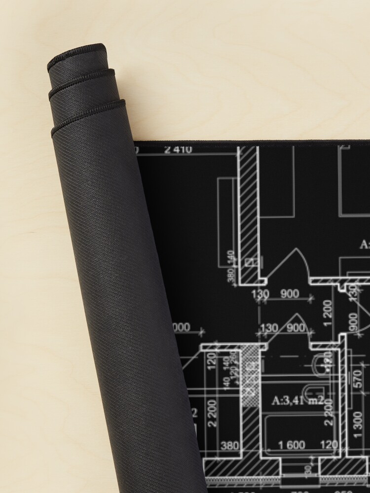 "Detailed architectural private house floor plan, apartment layout