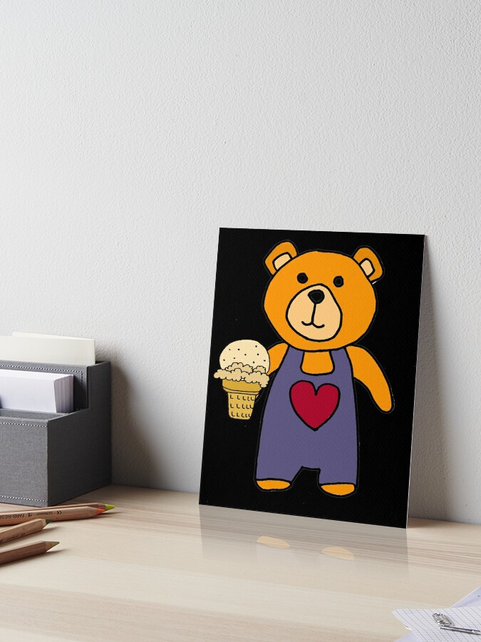 Teddy bear | Art Board Print