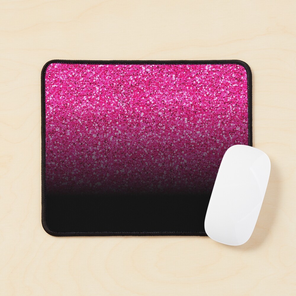 hot pink glitter and black ombre Art Board Print for Sale by StinkPad