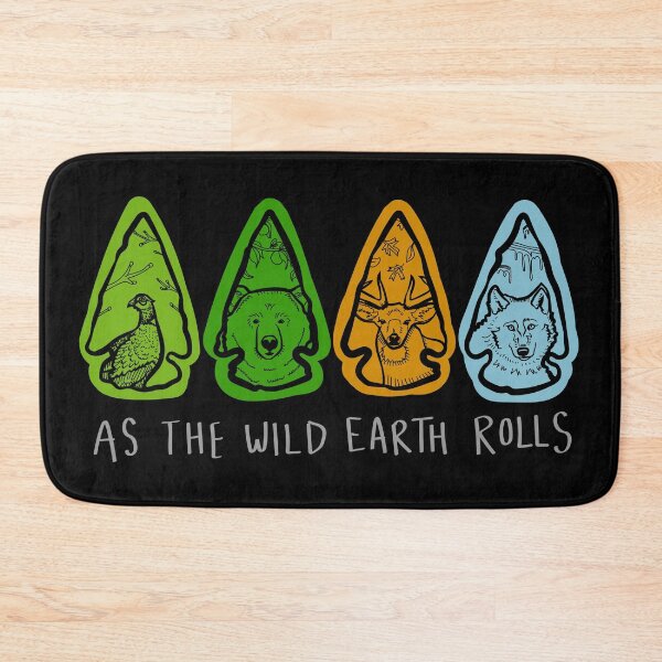 Item preview, Arrowheads with Animals and Seasons "As The Wild Earth Rolls" designed and sold by Boreal-Witch.