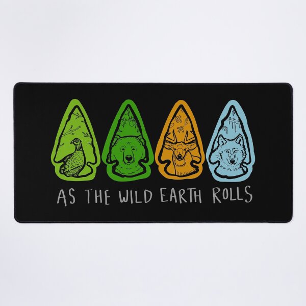 Item preview, Arrowheads with Animals and Seasons "As The Wild Earth Rolls" designed and sold by Boreal-Witch.