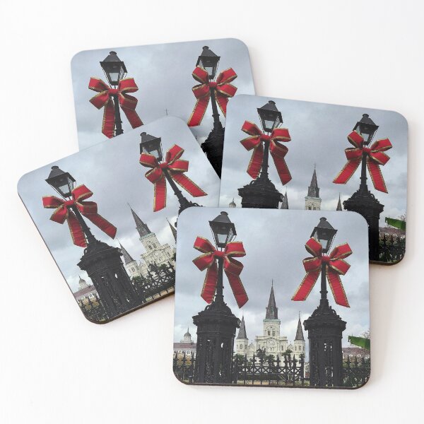Item preview, New Orleans Christmas at St Louis Cathedral in Jackson Square designed and sold by Loveday Funck.