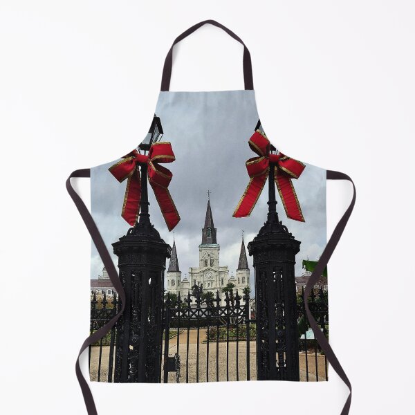 Item preview, New Orleans Christmas at St Louis Cathedral in Jackson Square designed and sold by Loveday Funck.