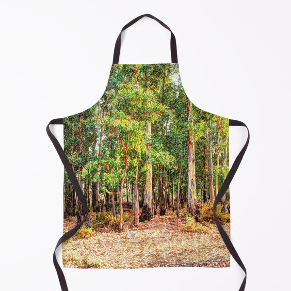 Item preview, Grove of eucalyptus trees with blue sky designed and sold by janesg.