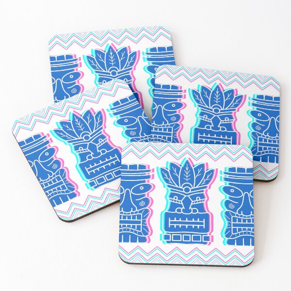 Item preview, Glitch Tiki designed and sold by TribesVibes.