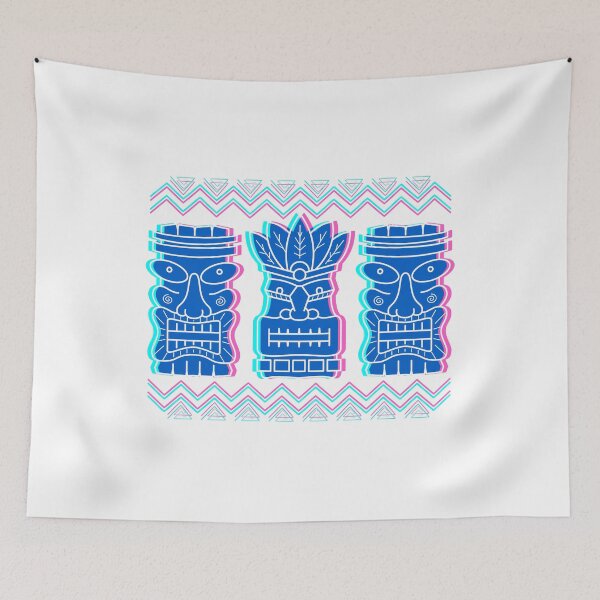 Item preview, Glitch Tiki designed and sold by TribesVibes.