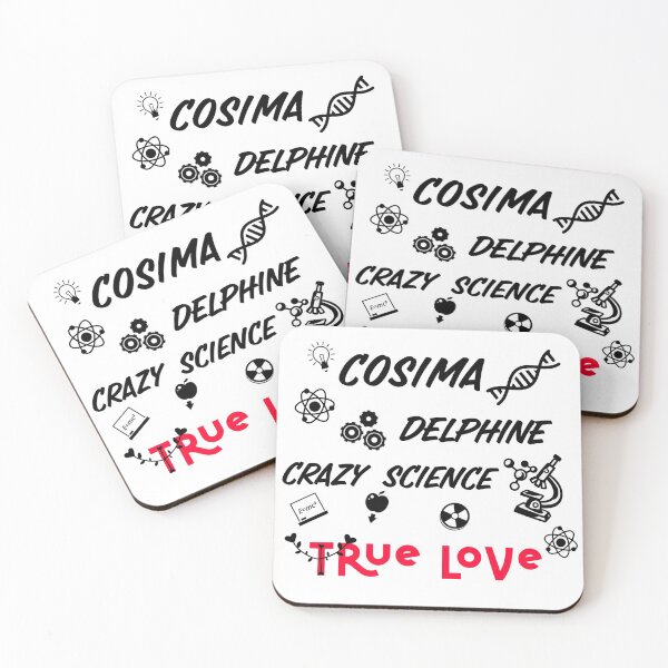 Item preview, Orphan Black : Cosima + Delphine + Crazy Science = True Love designed and sold by kamaldc.