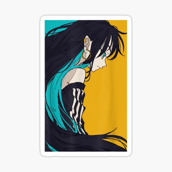 Menhera Anime Girl Yume Kawaii Edgy Pastel Goth Waifu Otaku Sticker by  Mihan Liesl - Pixels