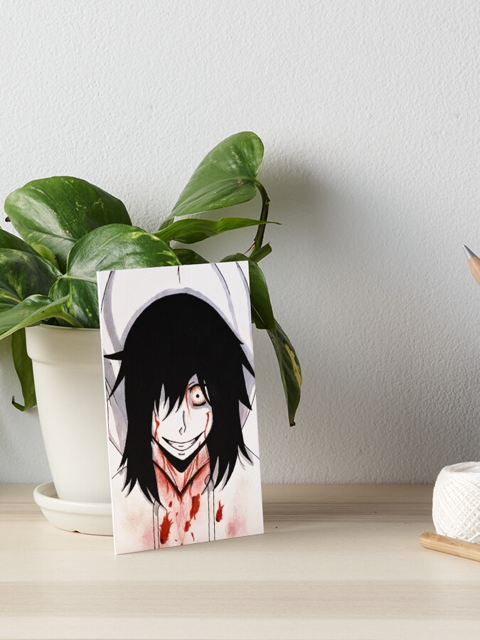 Jeff The Killer - Creepypasta Stylized Photographic Print for Sale by  Xiketico