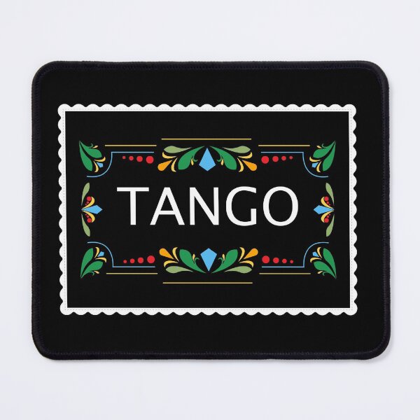 Item preview, Argentina Fileteado Porteño Style Tango Postcard designed and sold by infinitetango.