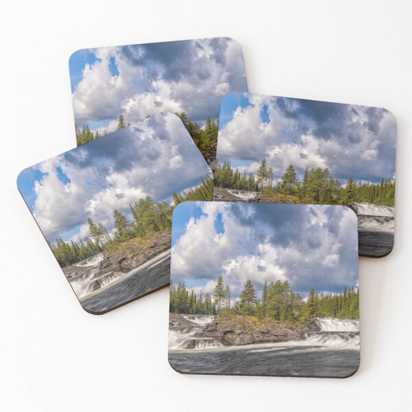 Item preview, Dimforsen Waterfall Panorama designed and sold by DiFigianoPhoto.