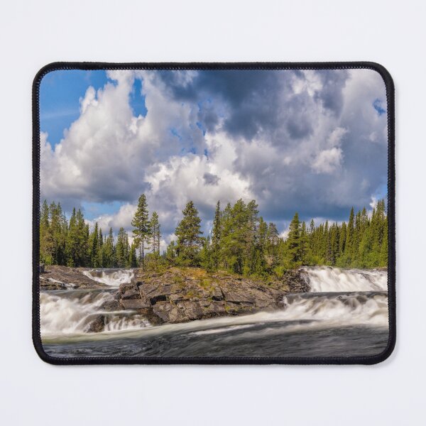 Item preview, Dimforsen Waterfall Panorama designed and sold by DiFigianoPhoto.