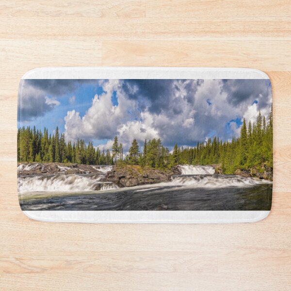Item preview, Dimforsen Waterfall Panorama designed and sold by DiFigianoPhoto.