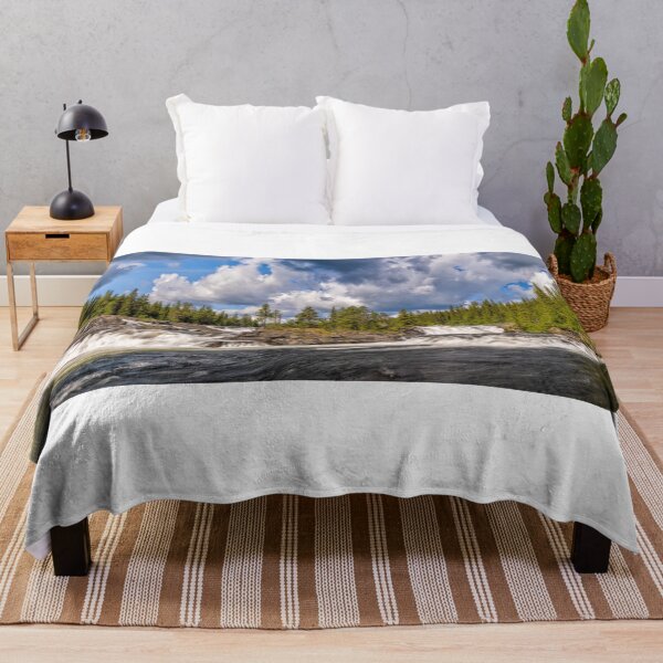 Item preview, Dimforsen Waterfall Panorama designed and sold by DiFigianoPhoto.