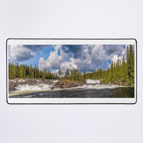 Item preview, Dimforsen Waterfall Panorama designed and sold by DiFigianoPhoto.