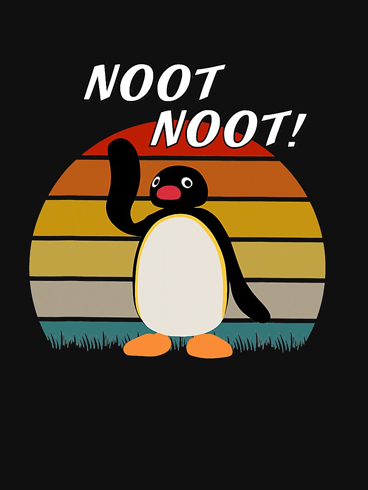 Imagen 7 de 7, Camiseta esencial con la obra Noot Noot Penguin Vintage, diseñada y vendida por NickRadin.