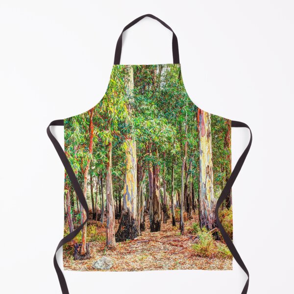 Item preview, Sunny grove of eucalyptus trees with blue sky designed and sold by janesg.