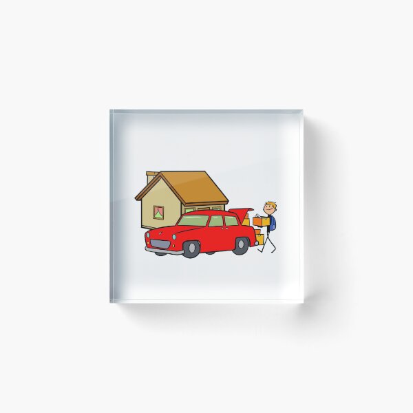 Item preview, ESL Stickman - Move out designed and sold by OneStopEnglish.