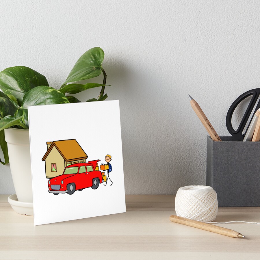 Item preview, Art Board Print designed and sold by OneStopEnglish.