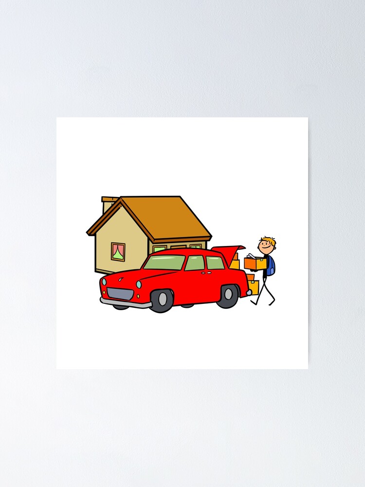 Thumbnail 1 of 3, Poster, ESL Stickman - Move out designed and sold by OneStopEnglish.