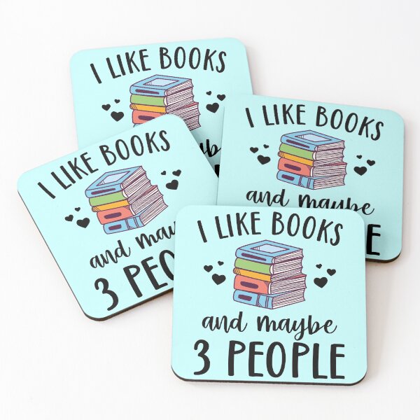 Item preview, I Like Books And Maybe 3 People designed and sold by kamrankhan.