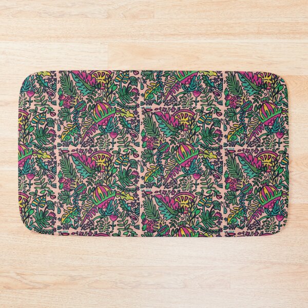 Item preview, Floral fruit punch Surface pattern design designed and sold by CrackPotByCPS.