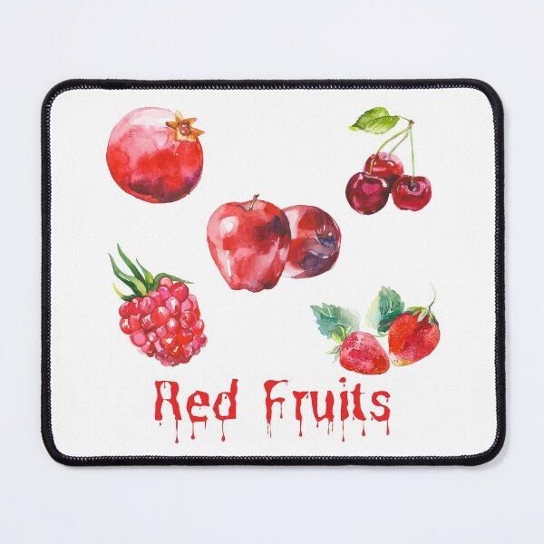 Item preview, Spooky Red Fruits designed and sold by Nabello.