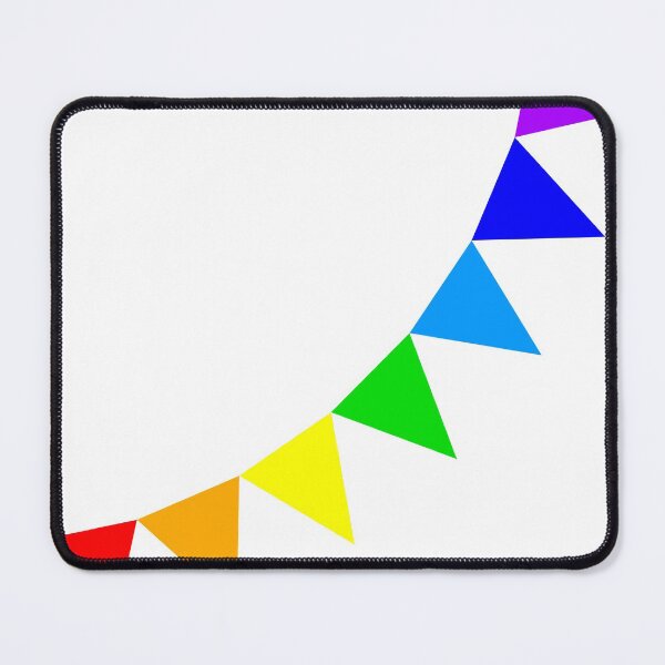 Item preview, Rainbow bunting flags designed and sold by spacefem.