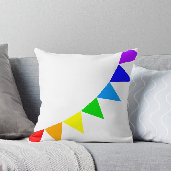 Item preview, Rainbow bunting flags designed and sold by spacefem.