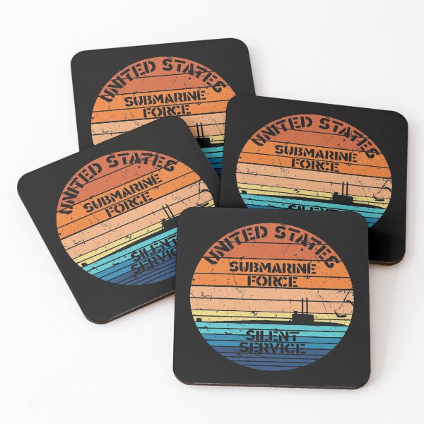 Item preview, Sunset US Submarine Force Service Distressed designed and sold by MadMando.