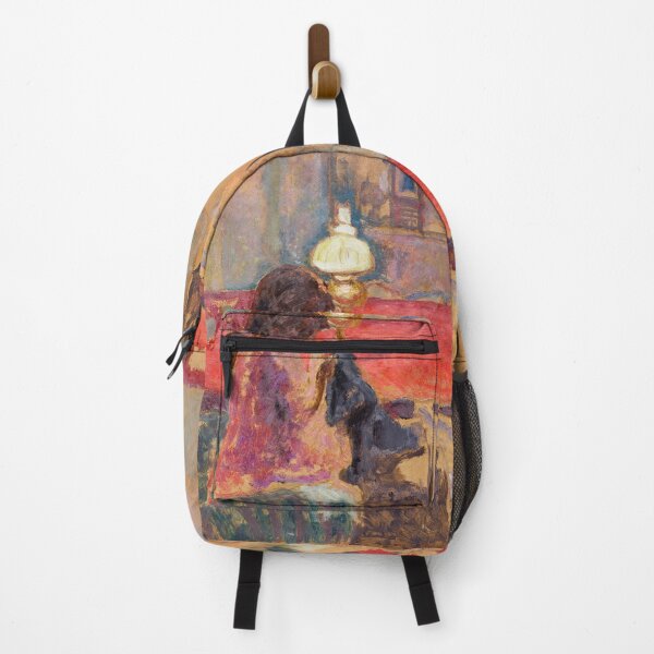 Item preview, Expressionism Painting Woman with a Lamp (1909) by Pierre Bonnard designed and sold by Designedbysm.
