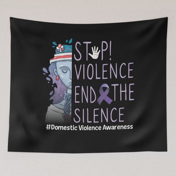 Item preview, Domestic Violence Awareness T-Shirt designed and sold by bestdesigns2020.