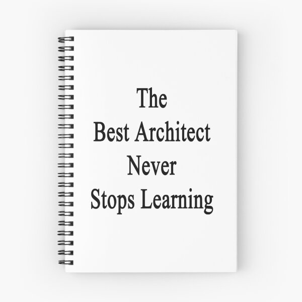 Item preview, The Best Architect Never Stops Learning  designed and sold by supernova23.