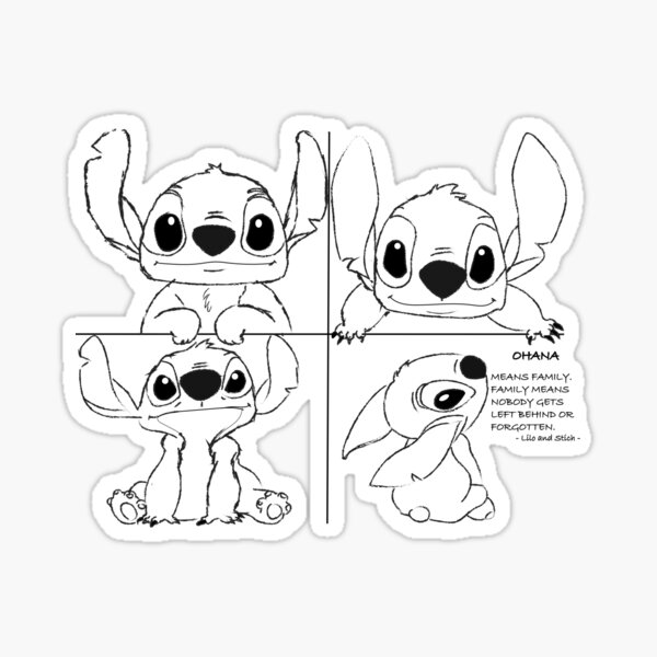 Stich Sticker for Sale by Floriana94