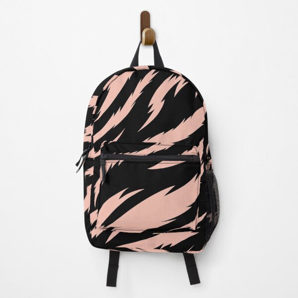 Item preview, Coral and black zebra background designed and sold by Jenmag.