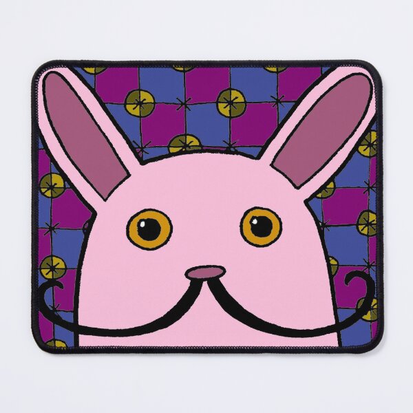 Item preview, Pink Monster with Mustache designed and sold by SquashBlossom1.